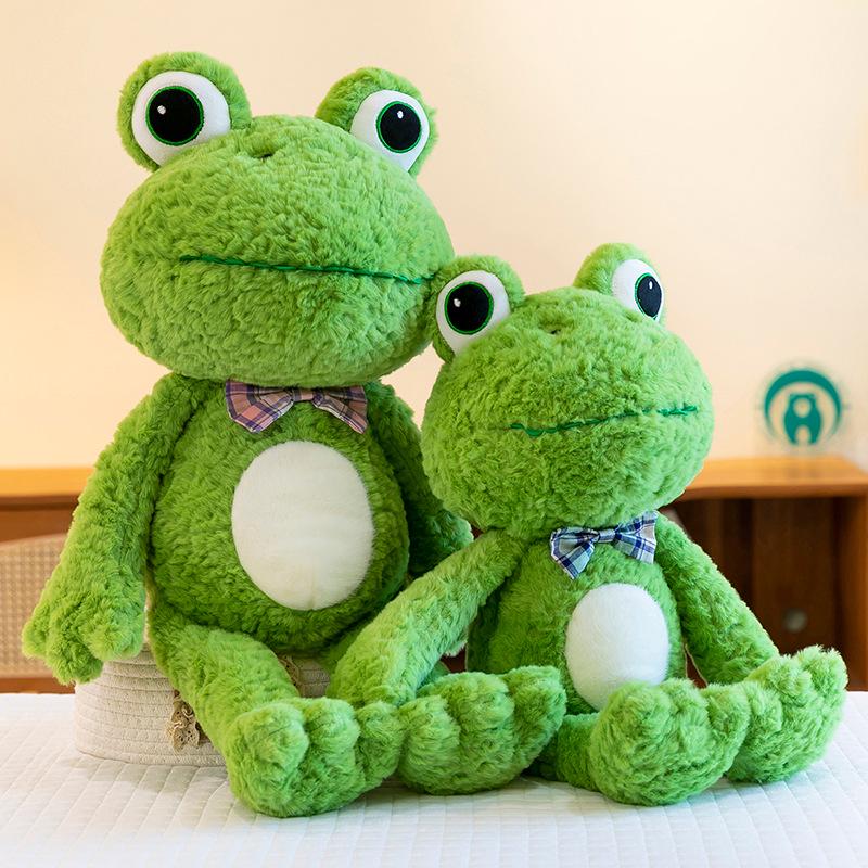 

Adorable Green Frog Plush Doll - Perfect Bedtime Toy & Birthday Gift for Girls 50cm
