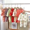 Kinder Baumwolle Langarm Pyjama Set Thermounterwäsche Weiche Bequeme Nachtwäsche Homewear A Klasse Sicherheit Kinder Loungewear