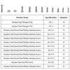 Mini Screws for Accuracy Devices Fasteners Assortment Kit Compact Kit for Watch Repair Small Screws Nuts Fasteners