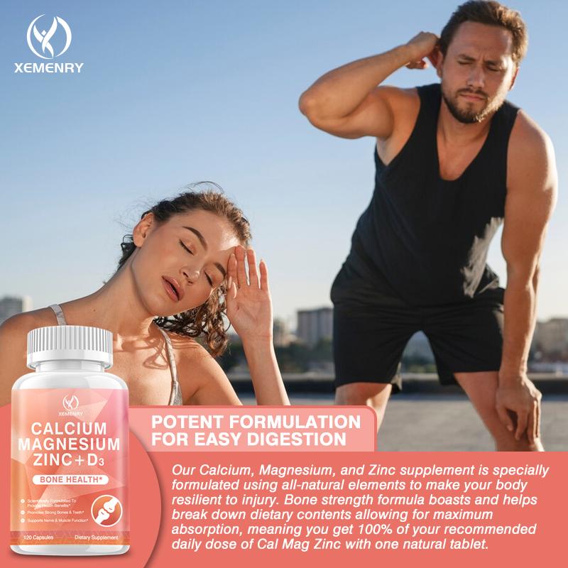 Calcium, Magnesium, Zinc + Vitamin D3 - Boost Immunity
