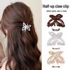 Elegant Acetate Butterfly Claw Clip - Chic Hair Accessory for Updos