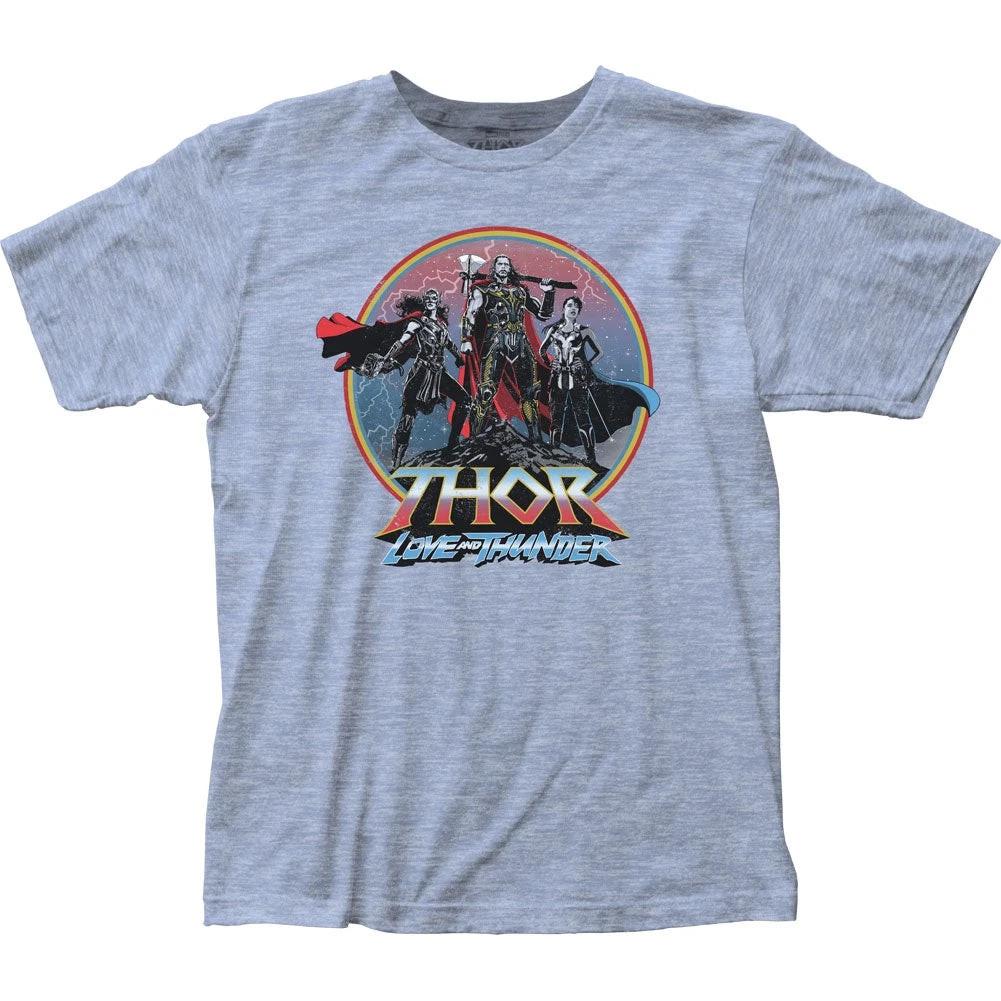 Thor 4 Movie Trio Circle Marvel Comics Fitted Children s T-shirt 140