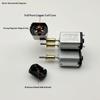 1 Pezzo Dc3.2V-3.7V Alta Coppia Tagliacapelli Tagliacapelli Tagliacapelli Intaglio Motore per Tagliacapelli Ff280Sa-2583 Motore Dc
