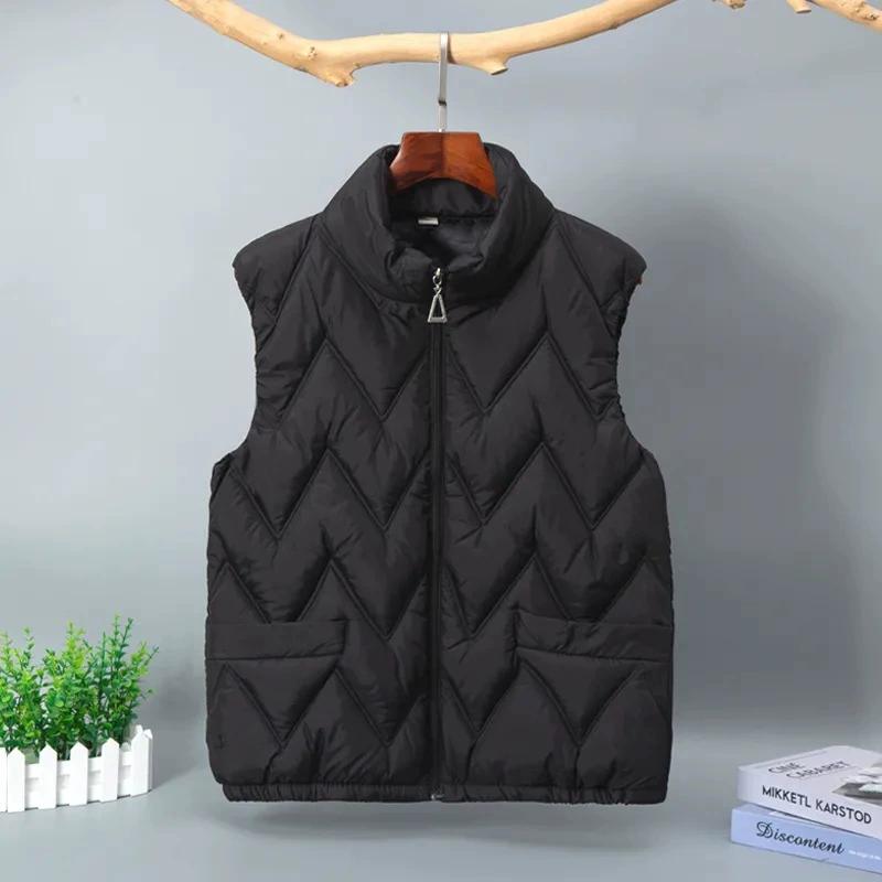 

Сверхлегкий пуховый жилет женский однобортный без рукавов женский жилет из утиного пуха дутый с перьевым наполнителем теплая куртка жилет кардиган модные пальто XL