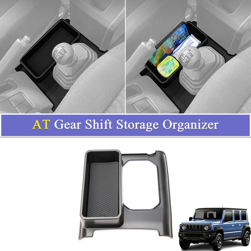 Center Console Gear Shift Storage Box Organizer Tray for Suzuki Jimny XL GL 2024 2025 4WD AT Gear Side Storage Accessories