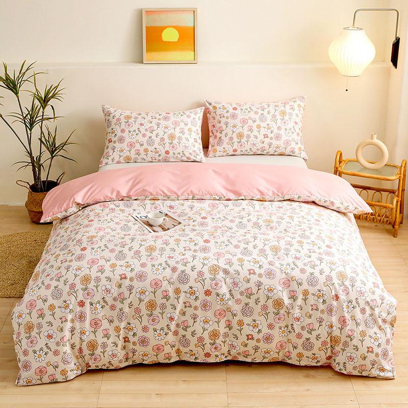 

Comforter New Brushed Printed Soft And Breathable 2 Queen Single Size Bedding Sets For Adults Comforter (quilt)-EU Single(135*200cm)3pcs