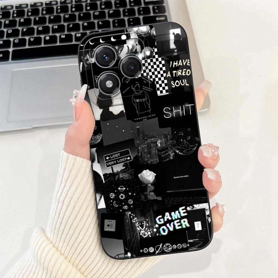 For Honor 400 Pro Case Honor400 Lite ABR-NX1 Luxury Art Painted Cover Matte Phone Case For Honor 400 Lite Honor400 Pro Soft Bags