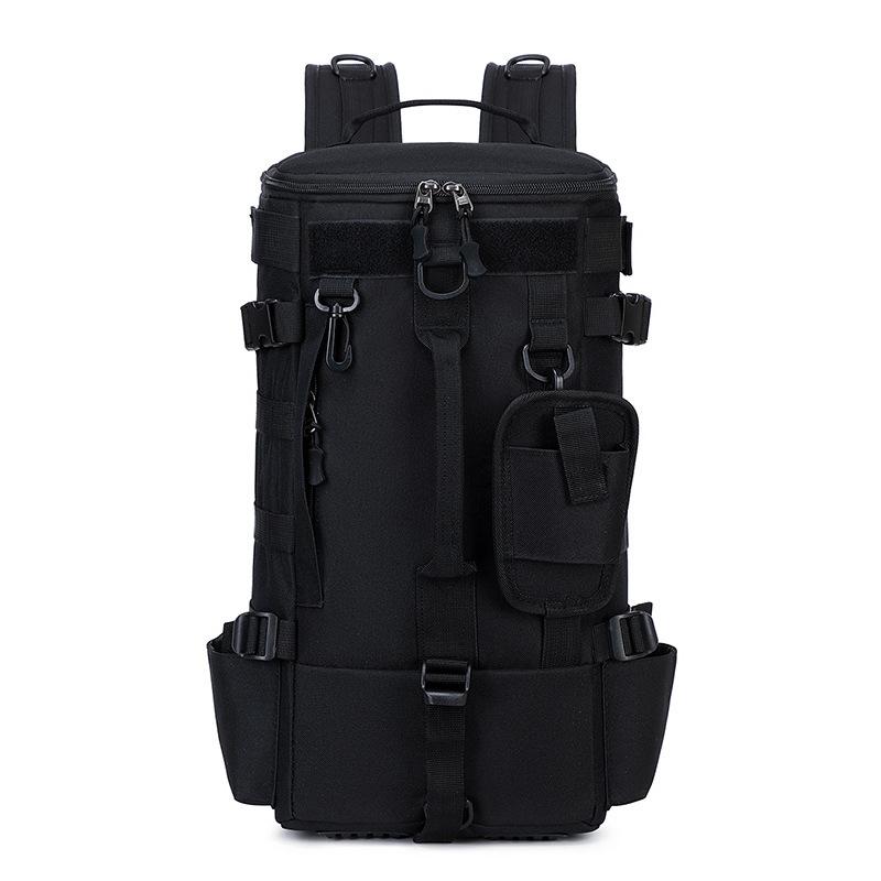 Multifunctional Tactical Fishing Tackle Bag With Rod Holders Fish Equipment Storage Camping Outdoor Large Capacity Backpack