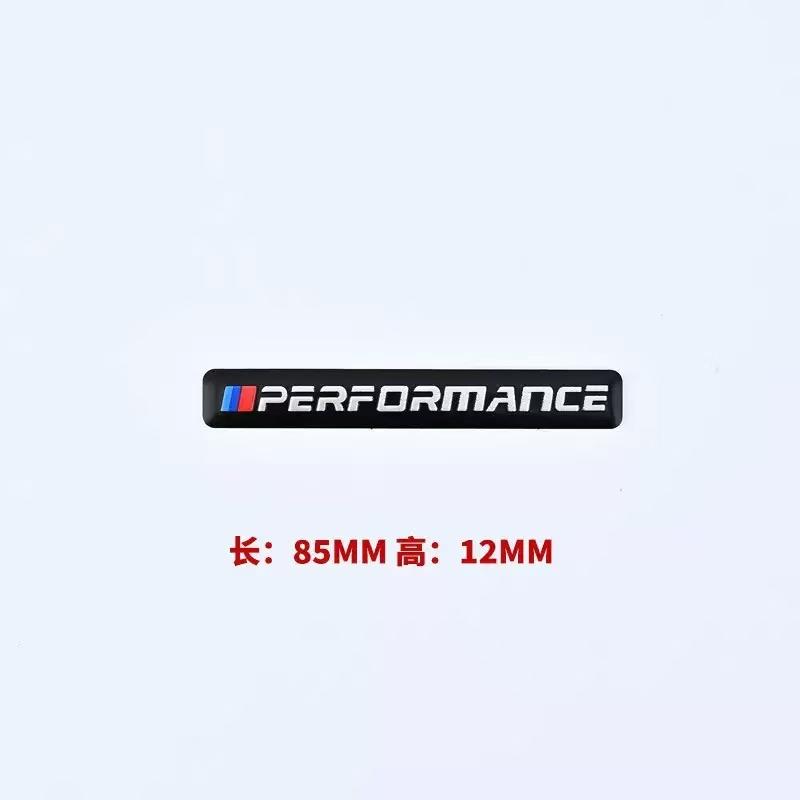 3D Aluminum Car Styling Sticker Body Trunk Decoration Decal Accessories For BMW M Performance E46 E90 E60 F20 X1 F10 F30 pendant sdbr2