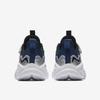 Anta Kids Synthetic Leather Fabric Trendy Versatile Unique Lightweight Shock Absorbing Low Top Running Shoes Kids sneaker Blue Silver A12445577N-1