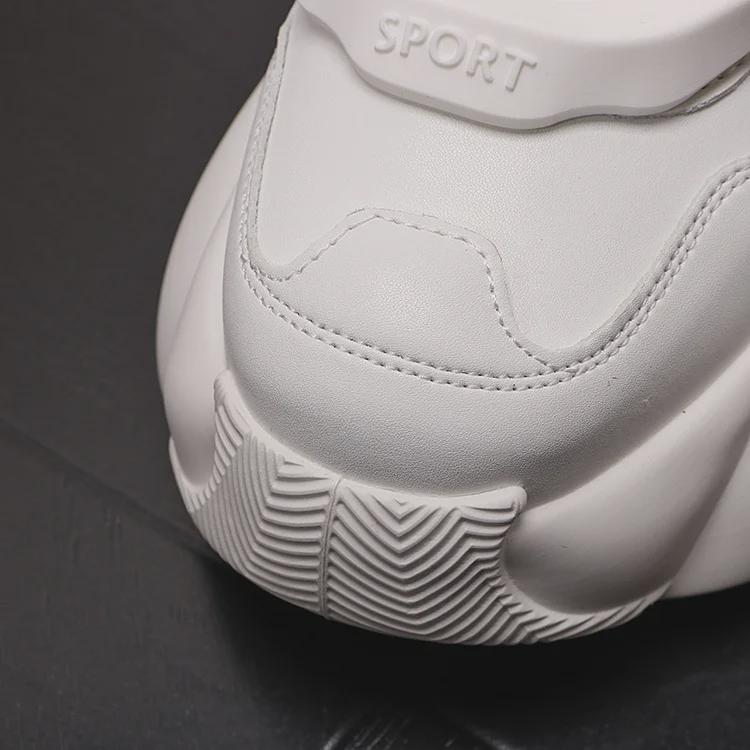 2024 Men's Mid-High Top Breathable Sports Shoes: Trendy, Versatile, Thick-Soled Summer Footwear