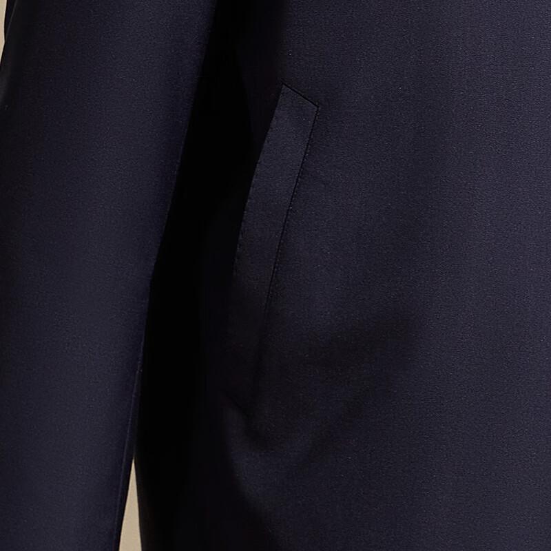 Antonio Men's Business Wool Jacket with Detachable Goose Down Liner