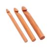Bamboo Crochet Hook Handcrafted Knitting Needles Yarn Craft 20cmCelsius7.9in Large Crochet Hooks