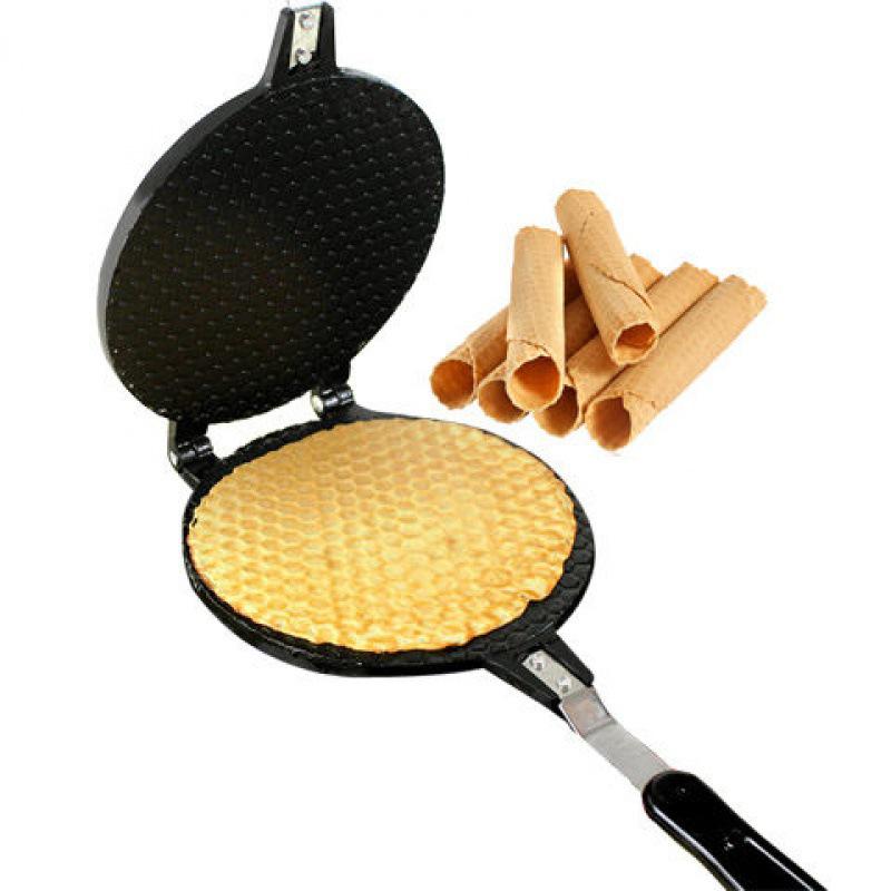 Dual-Sided Gas Egg Roll and Ice Cream Cone Maker