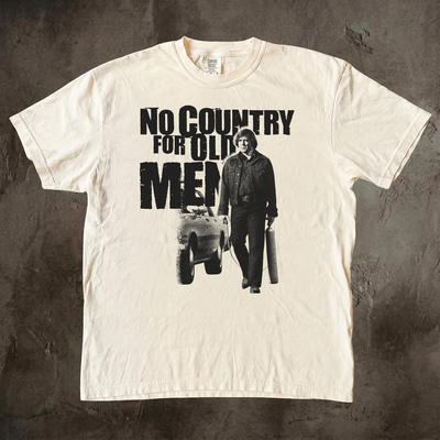 No Country For Old Men T-Shirt, Vintage Anton Chigurh Graphic Tee, Retro Javier Bardem Shirt, Coen Brothers Movie Fan Gift