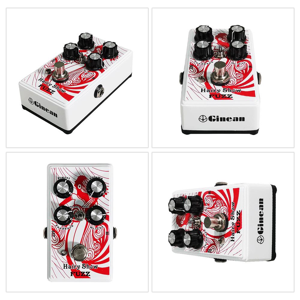 FUZZ Gitarreneffektpedal für E-Gitarre, Bass, Saiteninstrument