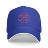 Montreal City  Red Palette Baseball Cap Summer Hat Uv Protection Solar Hat Unisex Golf Wear Womens