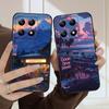 Sunset Xia Street For Xiaomi 11T 11 Ultra 12 12T Pro 14 15 13 Lite Mi Poco M4 5 M7 5G X4 X5 M6 C75 Pro X6 4G soft phone case