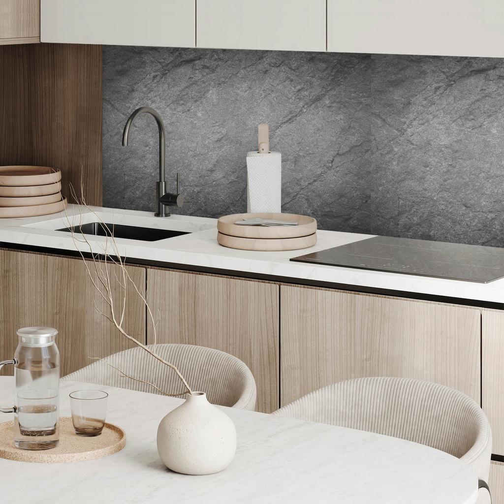 Panel Winylowy Z Nadrukiem - Dekoracja Do Sypialni 100X50 Cm Tekstura Kamienia Naturalnego