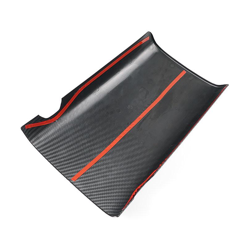 Car Styling ABS Carbon Texture Center Console Armrest Box Protection Cover For Mercedes Benz S Class W222 2014 - 2017 2018