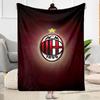 Ac Milan Blanket Comfortable Perfect For Office Seaside Bed Allseason Use Digital Print Gifts For Family Or Friends