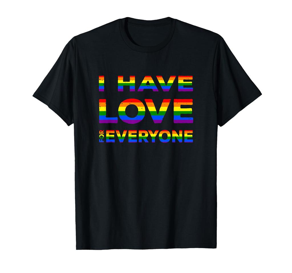 Love Friendship BFF Inspiration Friends Gift Rainbow LGBT T-Shirt