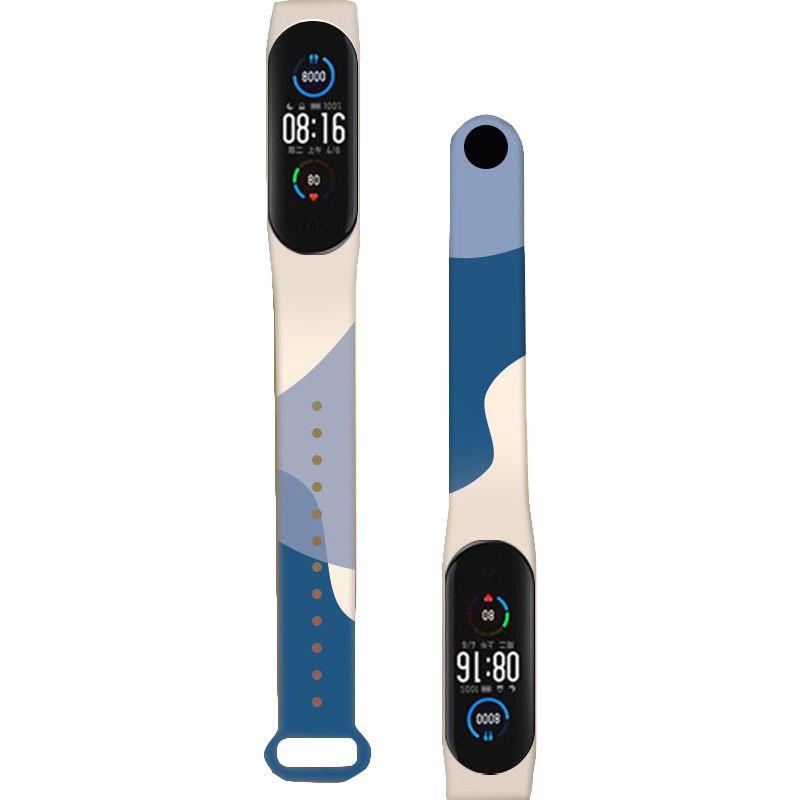 Replace Your Wristband With This Morandi Graffiti Strap For Xiaomi Mi Band 3/4/5/6