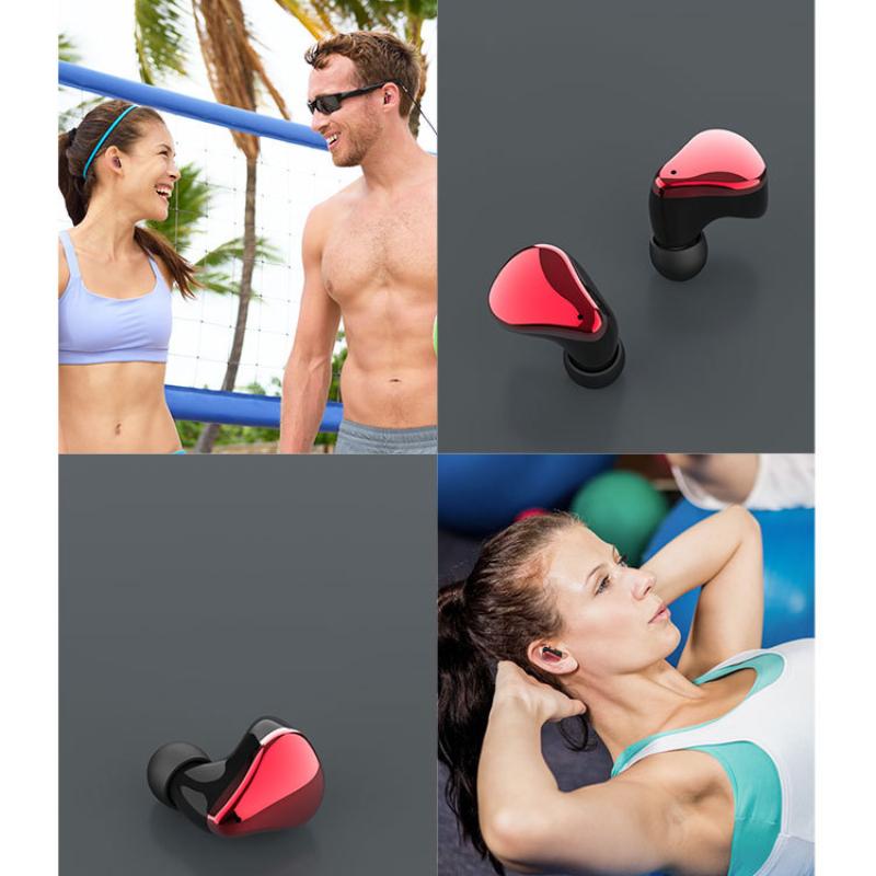 New In-ear Bluetooth Headset Digital Display Mini Music Game Bluetooth Headset