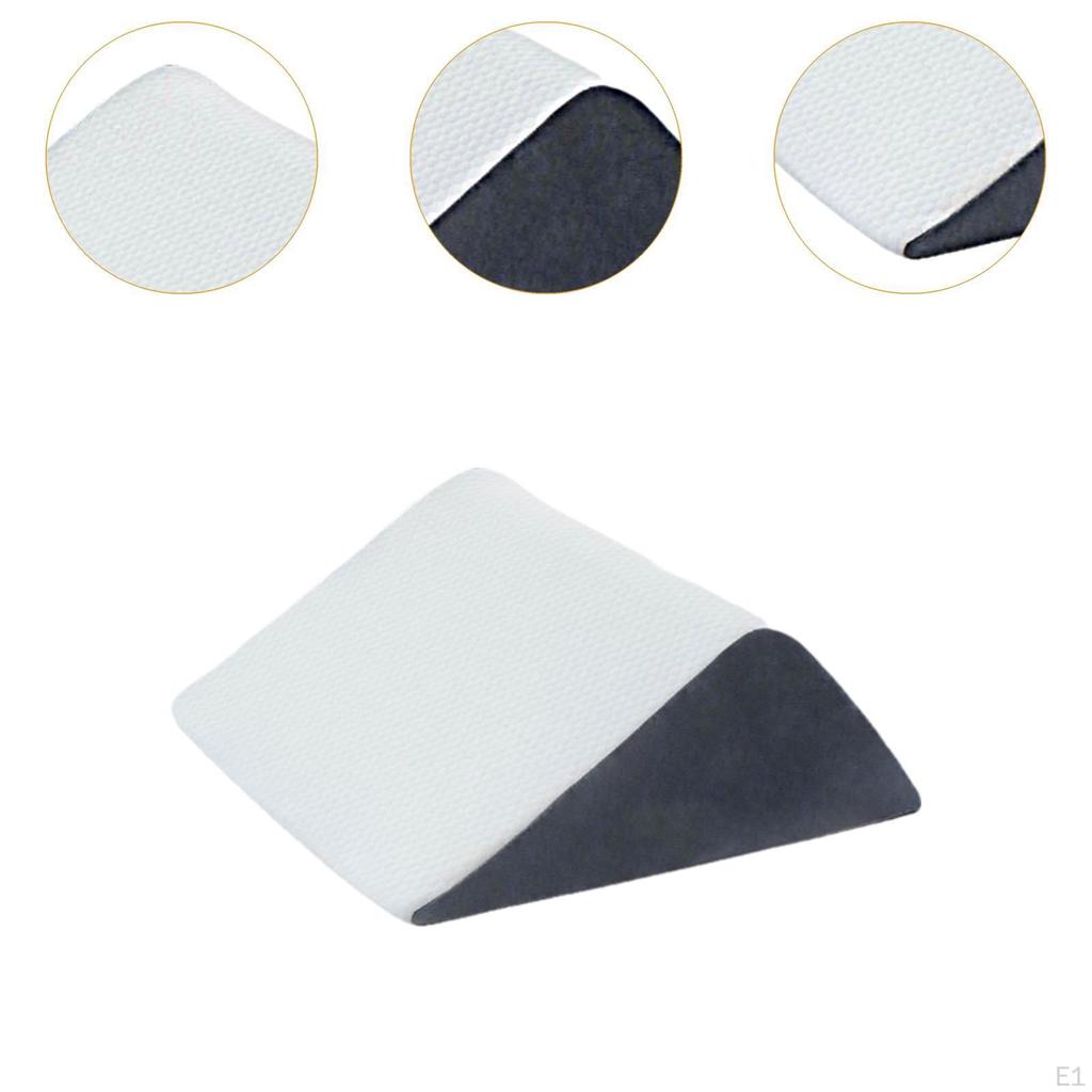 Leg Elevating Pillow Bed Wedge Memory Foam Anti Slip Ergonomic Soft Removable Washable Cover