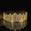 Unisex Metal Crown Adult Arabian Style Crown for Performances Makeup Headpieces