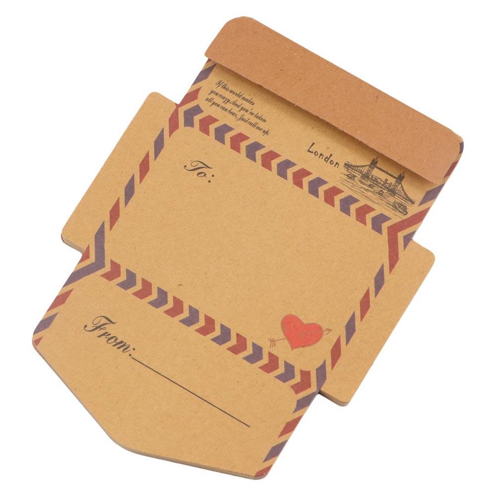 Vintage Kraft Paper Student Stationery Memo Pad Writing Pads Notepad Envelope