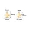 50Pcs/lot CCB Star Bead Pendant Popular Simple Loose Charms for Jewelry Making Accessories DIY Necklace Bracelet Keychain