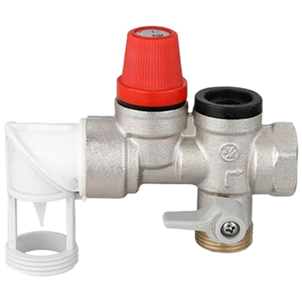 For Water Heater Brass Safety Valve DN20 with Automatic Pressure Relief Way Valve Design for System Protection
