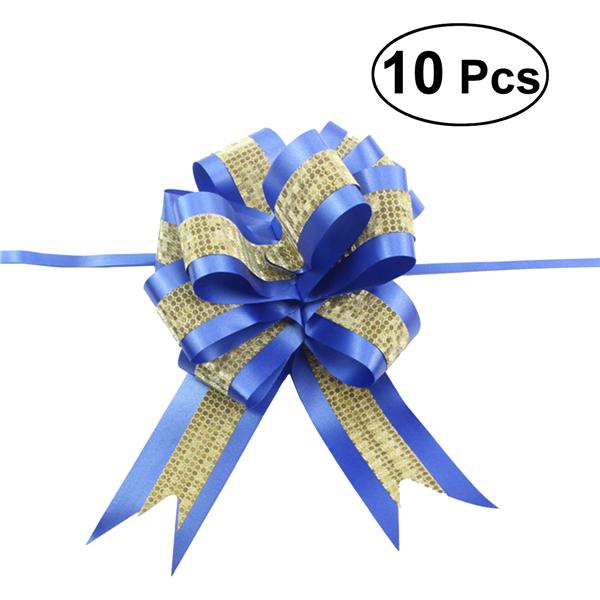 Buy 10pcs Bow Ribbon Gift Present Wrapping Tie Ribbon Bow for Wedding