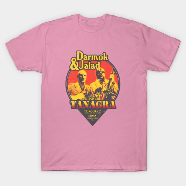 T Shirt damski Darmok i Jalad w Tanagra wyblakły zachód słońca nadruk w stylu harajuku Kawaii Tshirt letnia koszulka damska z krótkim rękawem Top Tee