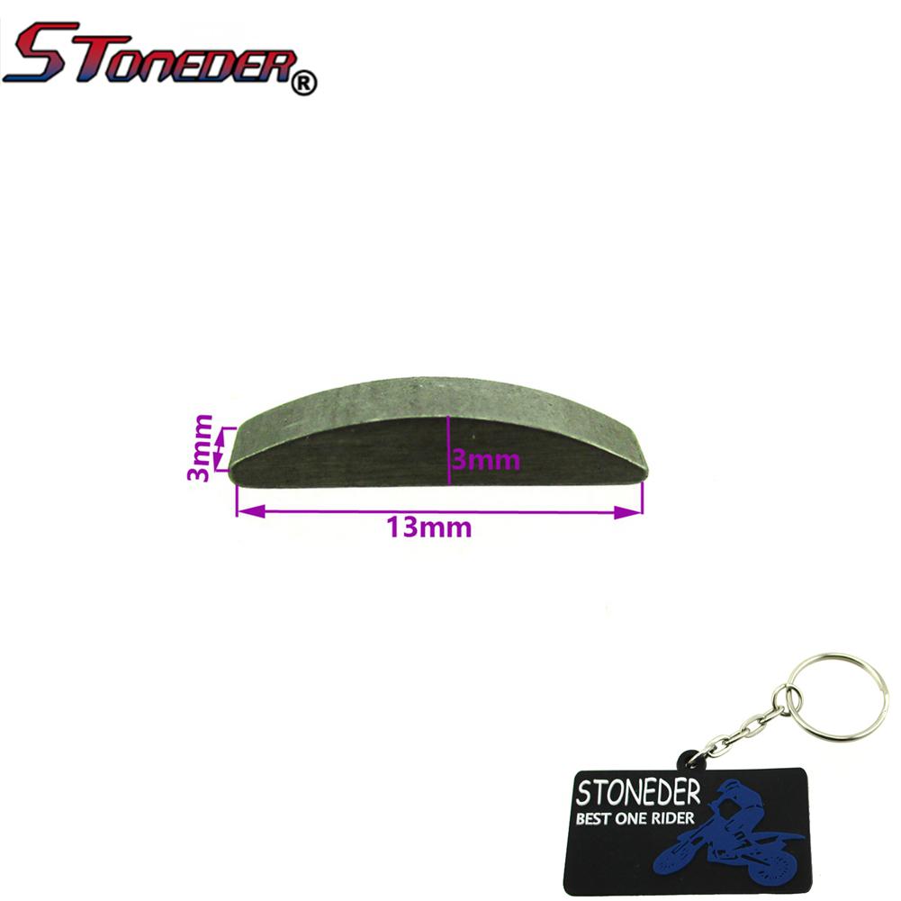 STONEDER Woodruff Key For GY6 50cc 80cc 139QMB Taotao Roketa Sunl Peach