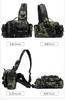Fishing Tackle Bag, Fishing Bag, Tackle Bag, Run & Gun Bag, Waterproof Zipper, Large Capacity, Fishing Shoulder Bag, Fishing Bag
