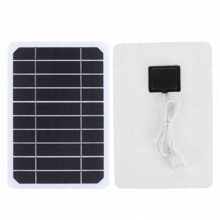 Ładowarka Słoneczna Turystyczna Solar 5V 5W Usb