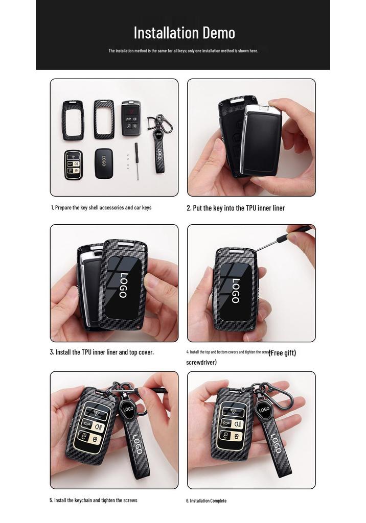 Toyota/Daihatsu/Perodua Myvi/ATIVA Key Cover Car Buckle Shell