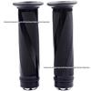 Aluminum Handlebar Grips & Throttle Tube for Honda, Suzuki, Yamaha, Kawasaki Motorcycles