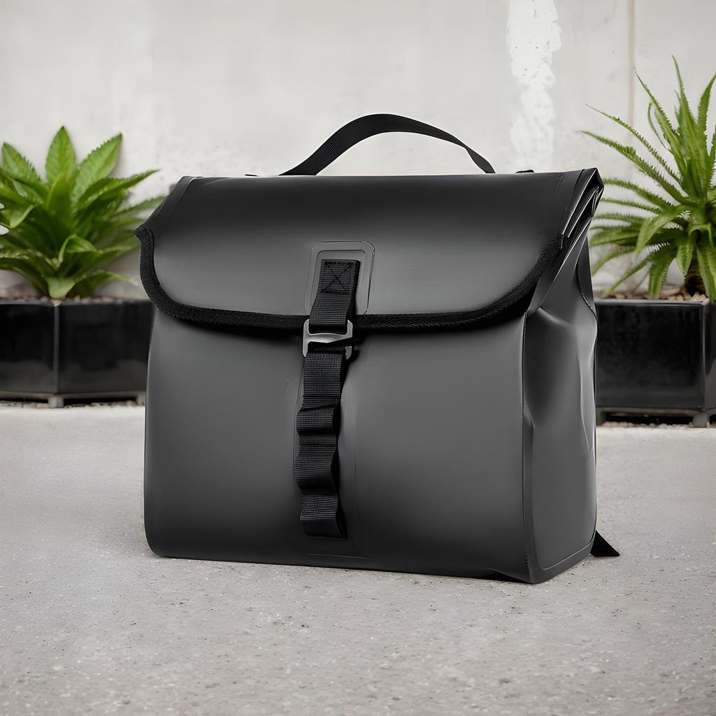 Motorcycle Tail Bag Leather Saddle Backpack Motorcycle Front Seat Tail Bag For Phone Card Drinks Bottle Key Camera Highway Daily