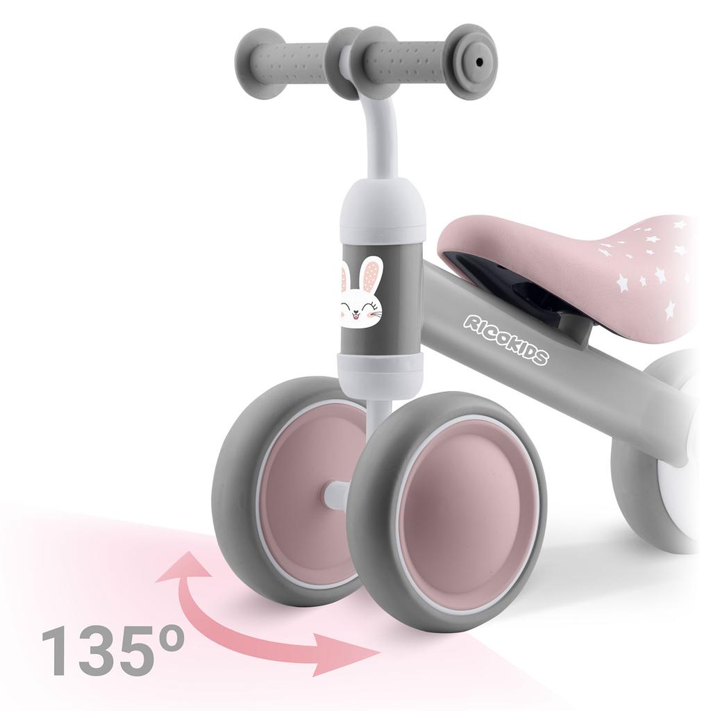 Ricokids Three-Wheeled Balance Bike for Children