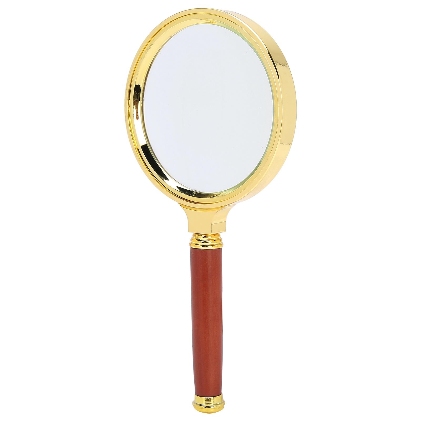 

80мм 6x Ручна лупа Антикварна лупа для читання Ювелірні вироби для літніх людей