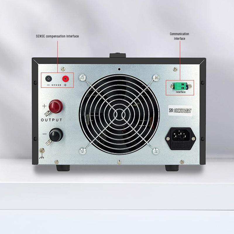 Tongmen PC Adjustable DC Power Supply with Programmable Remote Control for High Power Testing and Maintenance.