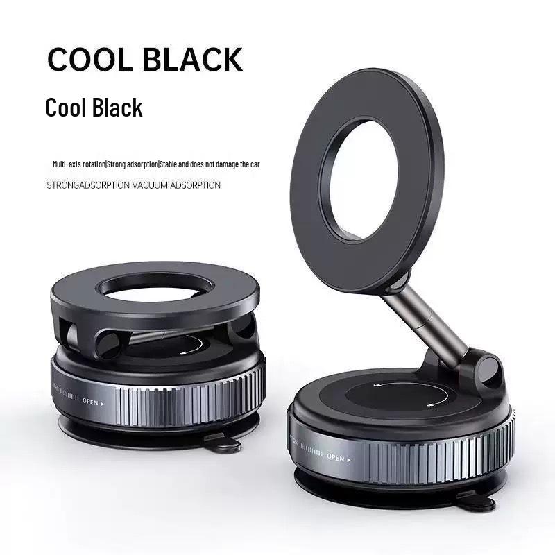 2025 Magnetic Car Phone Holder with Suction Cup and Vacuum Adsorption for Navigation or Desktop Use