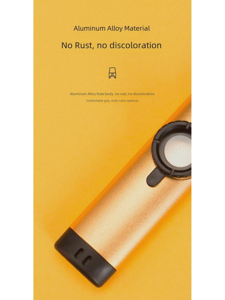 Premium Metal Kazoo for Easy Ukulele & Guitar Accompaniment