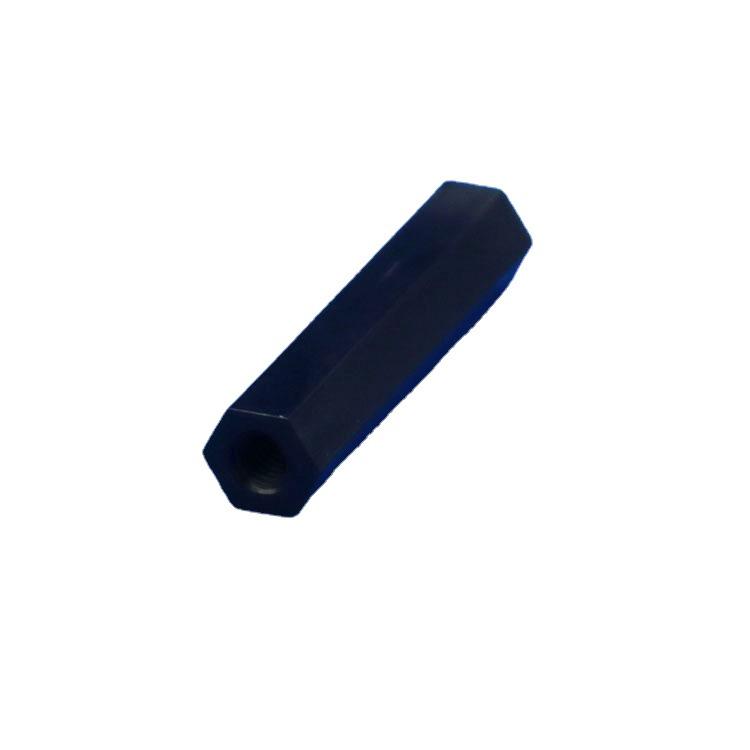 Black Double-Ended Nylon Hex Standoff Spacer M2.5 Screw Stud