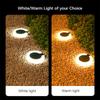 Led Solar Waterproof Atmosphere Light Lights For Outdoor Underground Deck Folding Garden Stairs Decoration Powered Step Driveway