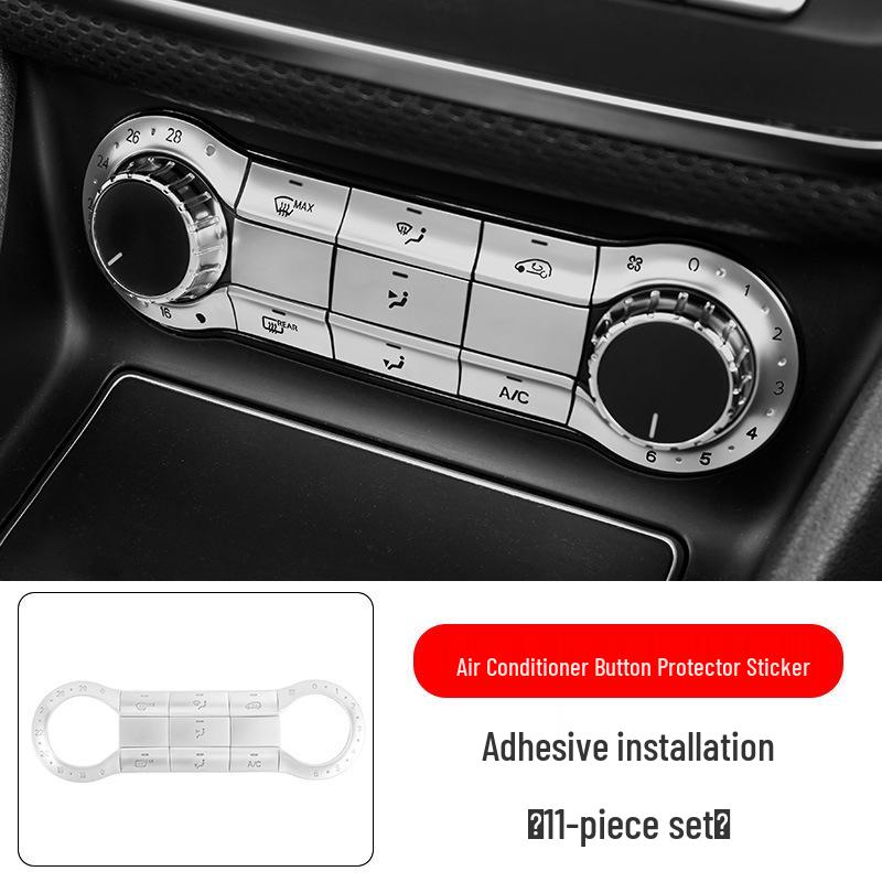 

Mercedes GLA200 & CLA220 A180 B200 Console AC Adjustment Stickers