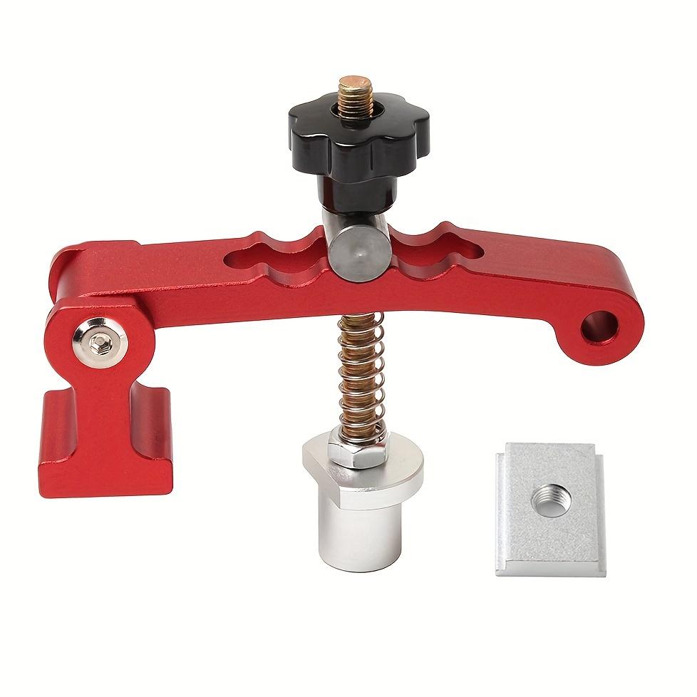 

1/2pc Woodworking Desktop Quick Acting Hold Down Clamp Desktop Clip Fast Fixed Clip For Woodworking Benches 20MM Hole Tools